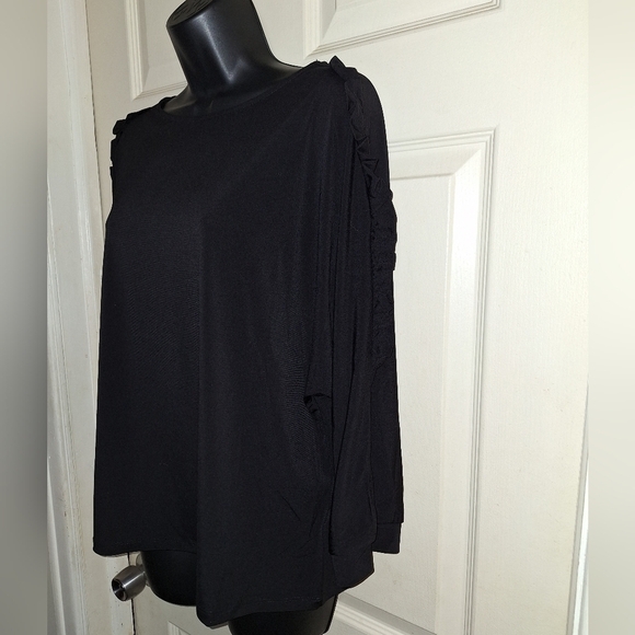 Philosophy XL  black blouse - Picture 3 of 5